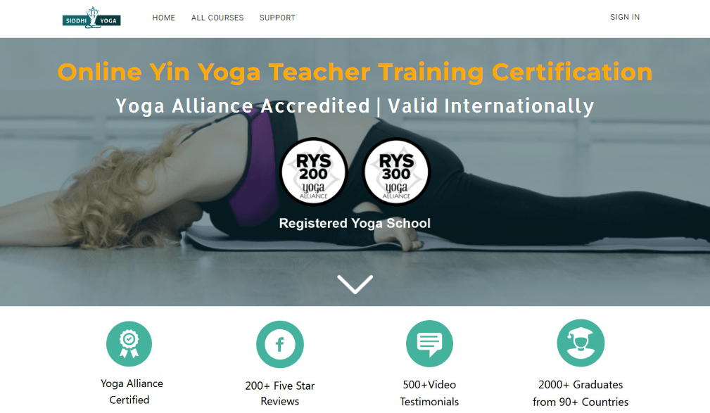 10 Best Online Yin Yoga Teacher Trainings (Yoga Alliance Approved) 22 Siddhi Yoga's Online Yin Yoga Teacher Training Certification