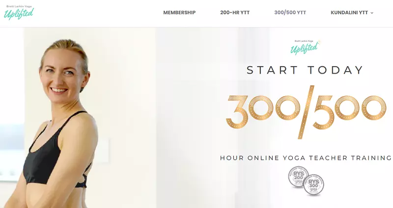 5 Best 500 Hour Yoga Teacher Training Online: Advanced TTC 4 brett larkin's 500-hour online yoga teacher training