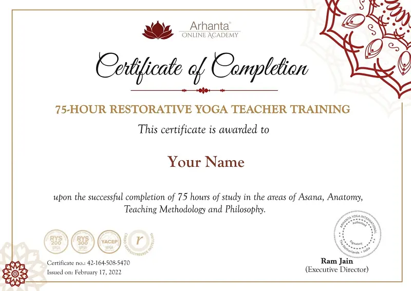 7 Best Online Restorative Yoga Teacher Training 16 arhanta yoga ashrams restorative yoga certification