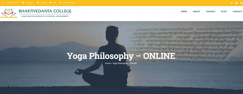 10 Best Yoga Philosophy Courses Online 20 yoga philosophy training by bhakti vedanta college