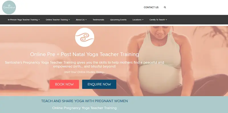 5 Best Prenatal Yoga Courses Online 10 Santosha’s Online Pre Post Natal Yoga Teacher Training