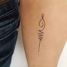 Unalome Symbol Meaning: Decoding Spiritual Significance 3 unalome tatoo